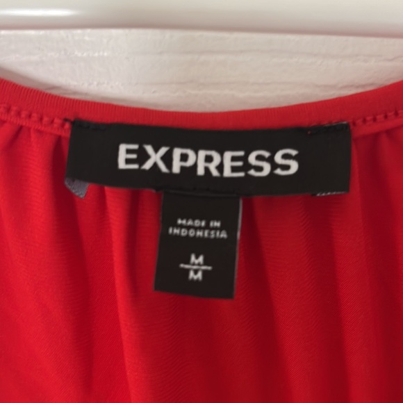 Red Express blouse size medium - Picture 3 of 3